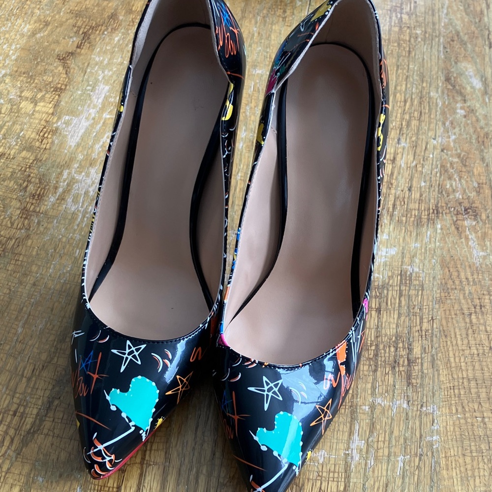 Elegant Multicolor Women's Heels